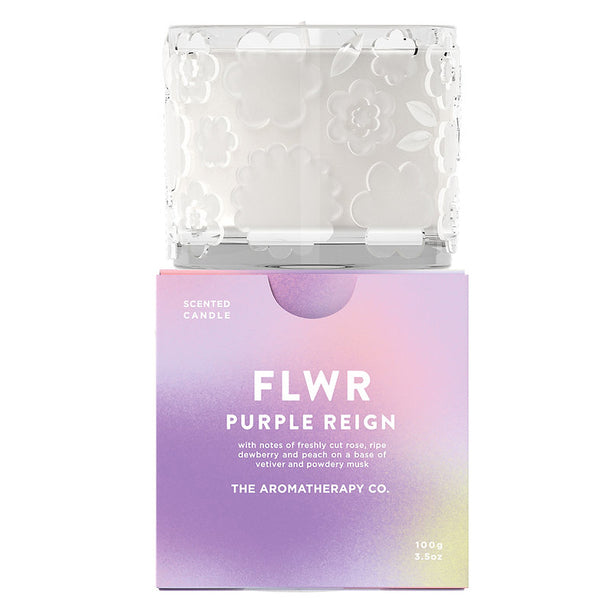 TAC FLWR 100g Soy Candle - Purple Reign