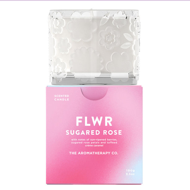TAC FLWR 100g Soy Candle - Sugared Rose