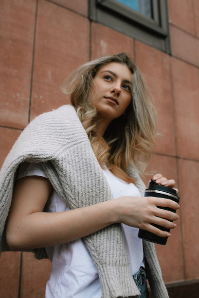 Abf52Bk Asobu Puramic Mini Pick-Up Mug/Cup Black 360Ml