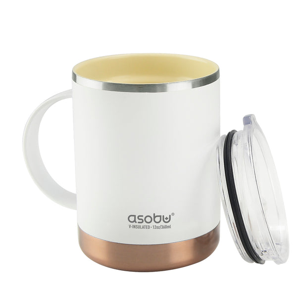 Asm30Bbl Asobu Puramic Ultimate Mug/Cup Baby Blue 360Ml