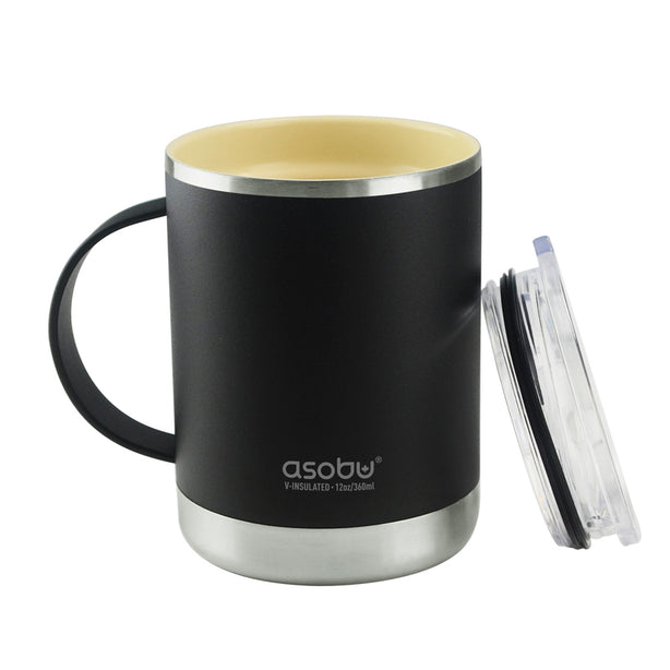 Asm30Bbl Asobu Puramic Ultimate Mug/Cup Baby Blue 360Ml