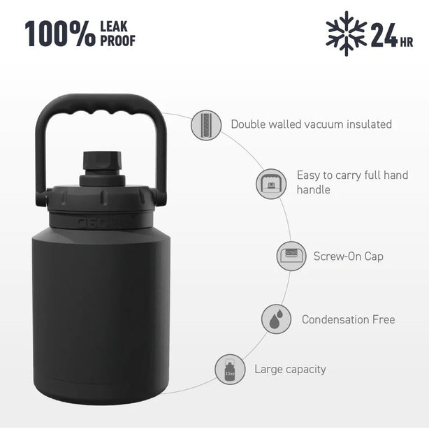 Asju3Bk Asobu Mini Jug Black 1.0L