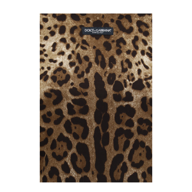 Dolce & Gabbana Leopard Print Cropped T Shirt