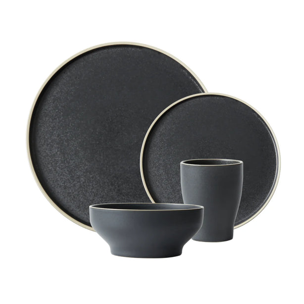 MOD 16pcs Dining Set - Roasted Sesame