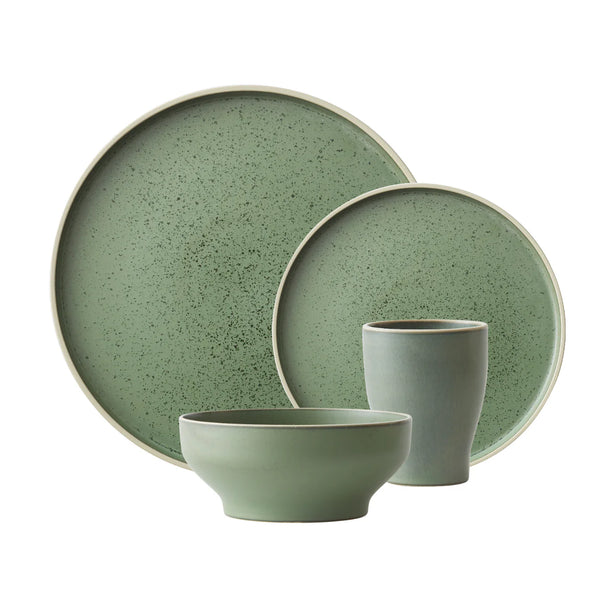 MOD 16pcs Dining Set - Smoky Basil