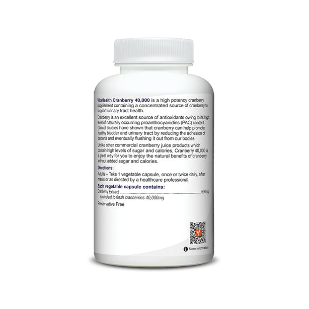 VitaHealth Cranberry 40,000+