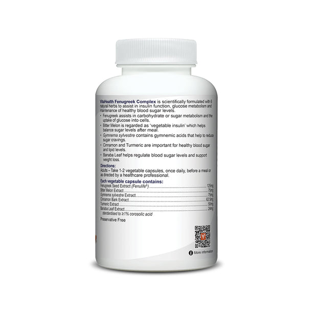 VitaHealth Fenugreek Complex 60s