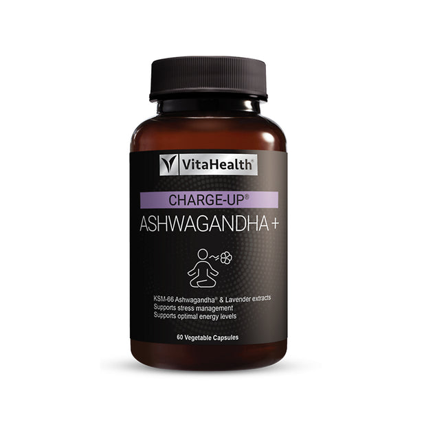 VitaHealth CHARGE-UP® ASHWAGANDHA+ 60s