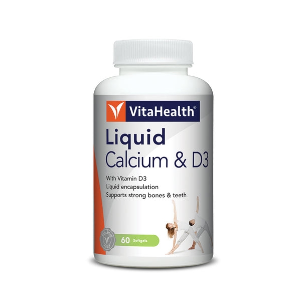 VitaHealth Liquid Calcium & D3 60s
