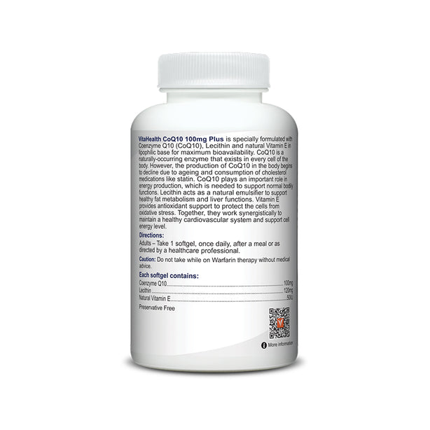 VitaHealth CoQ10 50mg 60s