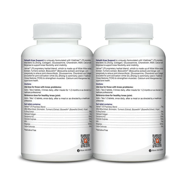 VitaHealth Knee Support 2x60s