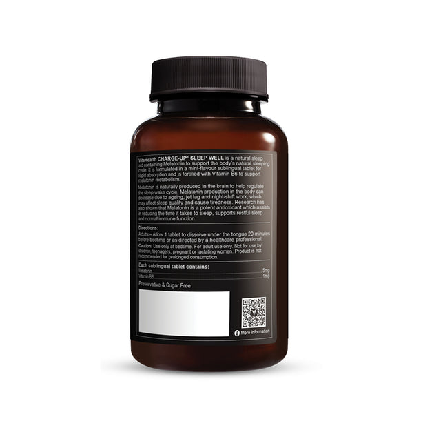 VitaHealth CHARGE-UP® Sleep Well 60s