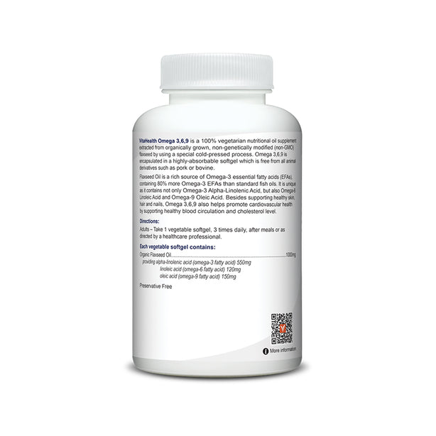 VitaHealth Omega 3,6,9 60s