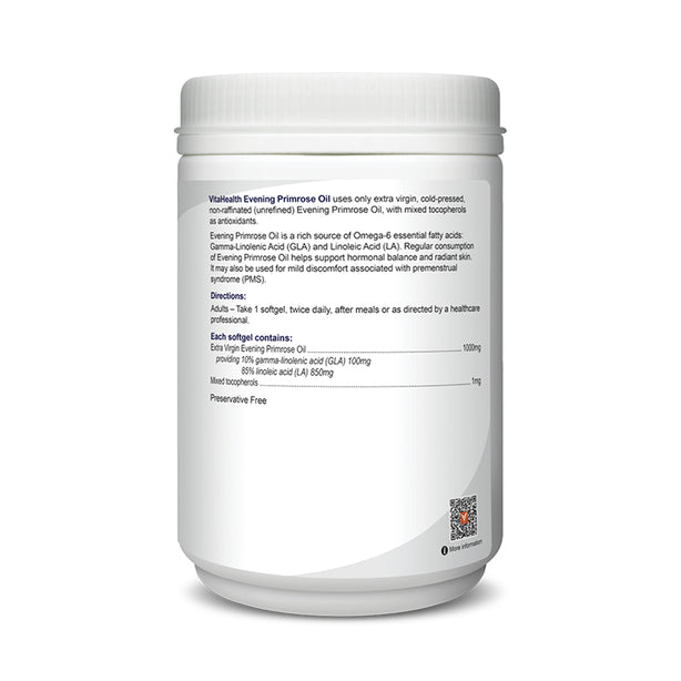VitaHealth Evening Primrose Oil 400s