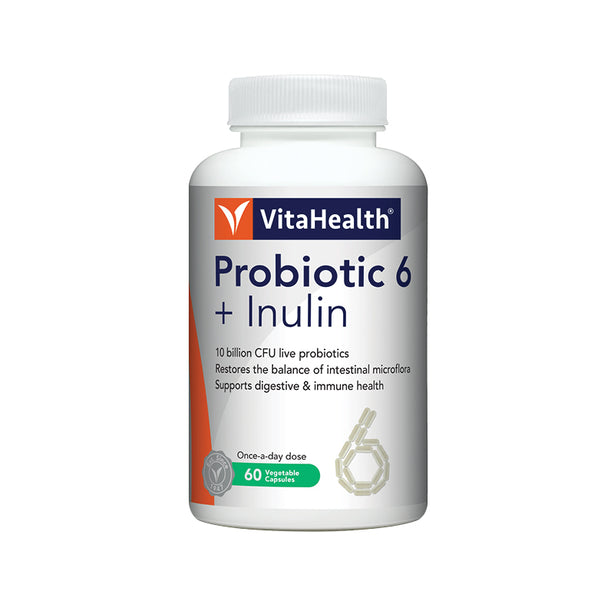 VitaHealth Probiotic 6 + Inulin 60s