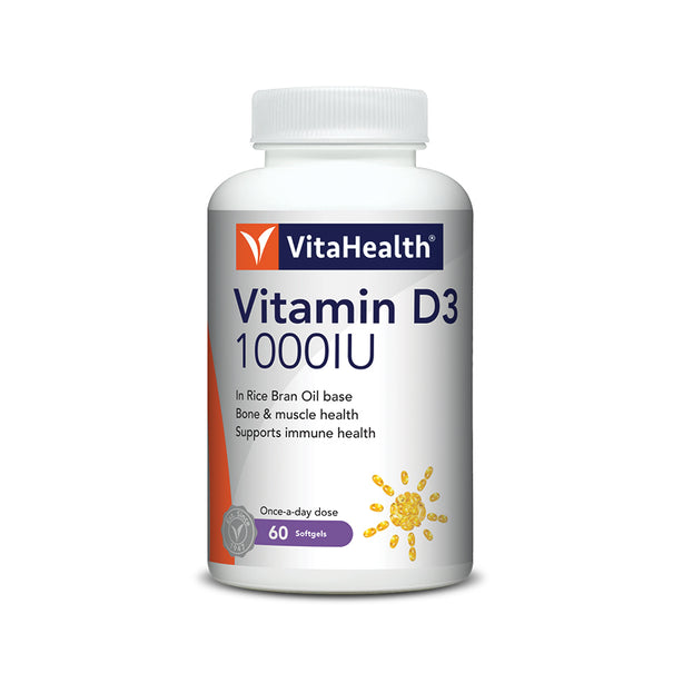 VitaHealth Vitamin D3 1000IU 60s