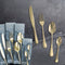 Soiree Nexus 6 Piece Cutlery Set in Gift Box, Champagne Gold