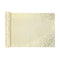 Charles Millen Suite Collection Tableau Table Runner, Ta04 Ivory/Gold Lines