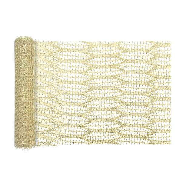 Charles Millen Suite Collection Tableau Table Runner, Ta15 Gold