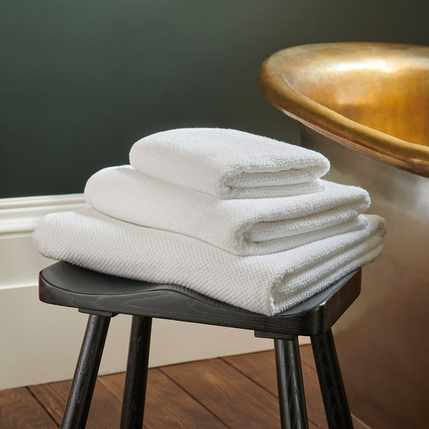 Christy Brixton Towel, White