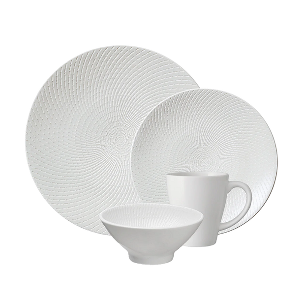 Urban 16pcs Dining Set - Coral Blanc