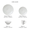 Urban 16pcs Dining Set - Coral Blanc
