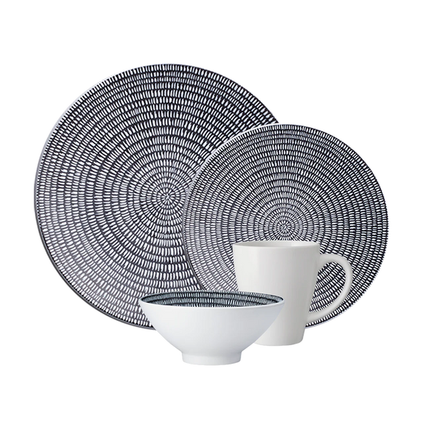 Urban 16pcs Dining Set - Storm