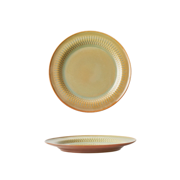 Cottage 21cm Plates - Cinnamon (4/pack)