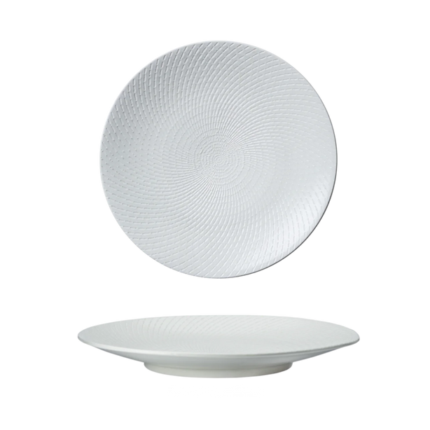 Urban Dinner Plates - Coral Blanc (4/pack)