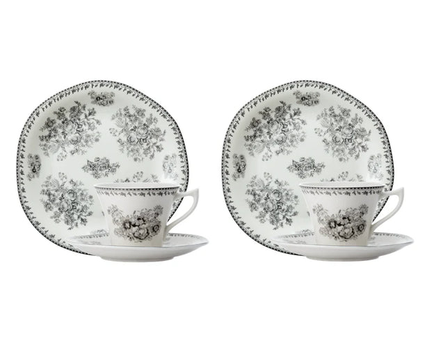 Lancaster Garden Hi-Tea Set - Grey