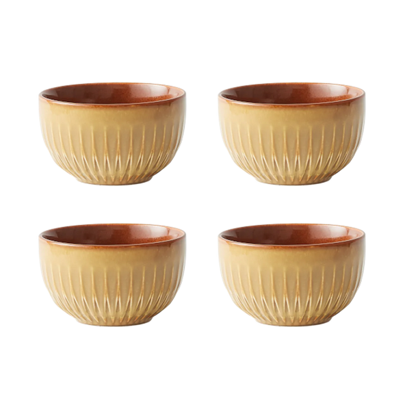 Cottage 16cm Bowl - Caramel (4/pack)