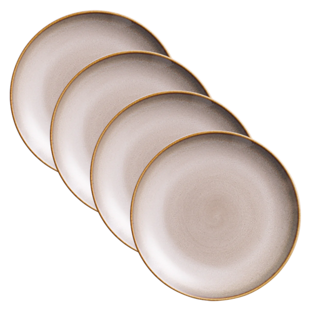 Rustic Dinner Plates - Sama (4/pack)