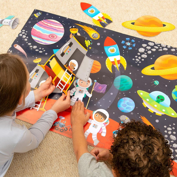 Galt Giant Floor Puzzle (Theme Park / Alphabet Animals / Counting Creatures / Space / Who's Taller / Jungle / Dinosaurs / Construction)