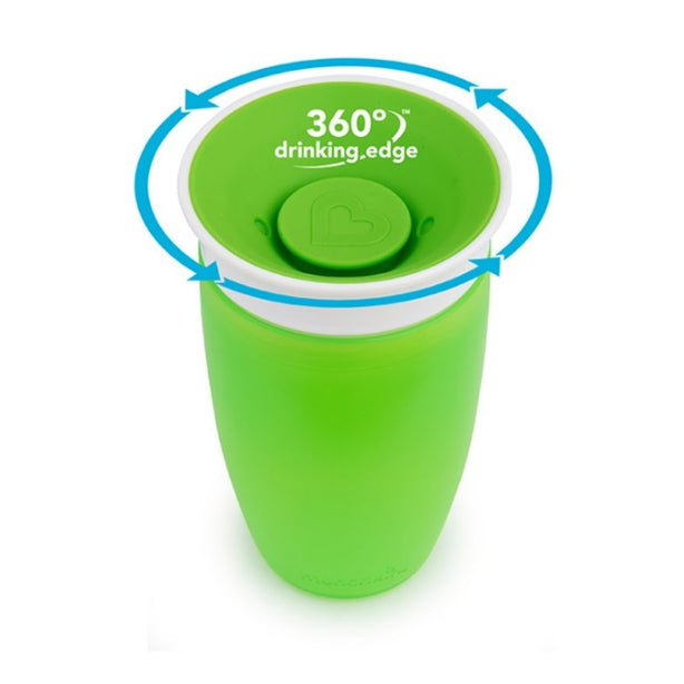 Munchkin Miracle 360° Sippy Cup - 10oz (Green)