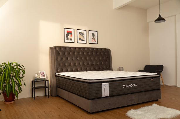 O-Series Queen Size Mattress with Firm Topper (Bedframe Included)