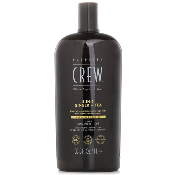 3-in-1 Ginger + Tea Shampoo, Conditioner And Body Wash - 1000ml/33.8oz