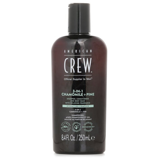 3-in-1 Chamomile + Pine Shampoo,  Conditioner And Body Wash - 250ml/8.4oz