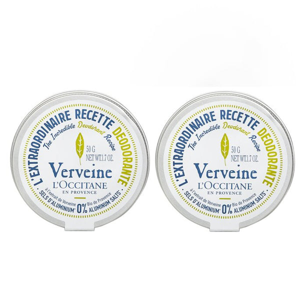 【1+1 Set】verveine (verbena) Deodorant - 0% Aluminum Salts - 50g/1.7oz x2