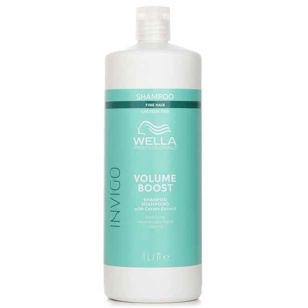 Invigo Volume Boost Shampoo With Cotton Extract Fine Hair - 1000ml