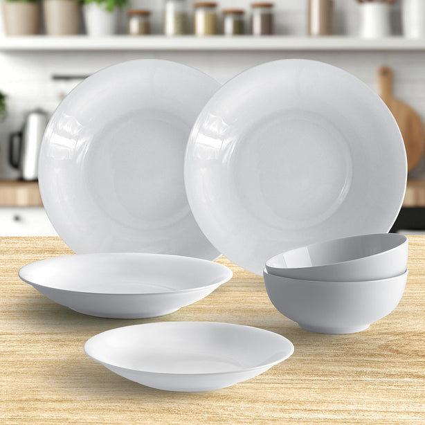 Soiree Weiss Fine Porcelain Tableware, White