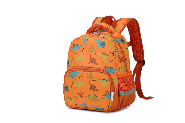 Raindew Kids Dinosaurs Toddler School Backpack  Comfortable sponge handle, ouble YKK zipper,  side pockets, water-repellent fabric