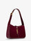 Saint Laurent LE 5 À 7 bordeaux patent leather shoulder bag - Dkredwine