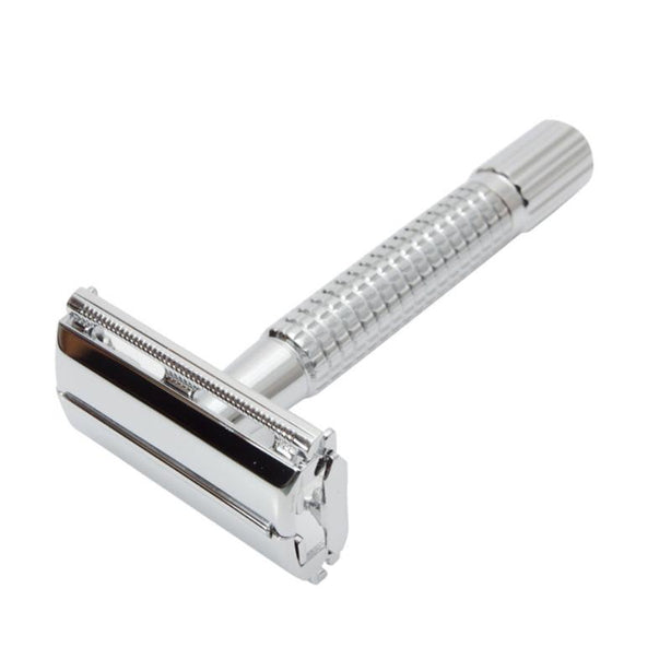 Giesen & Forsthoff Chrome polished 80mm Brass Butterfly Safety Razor
