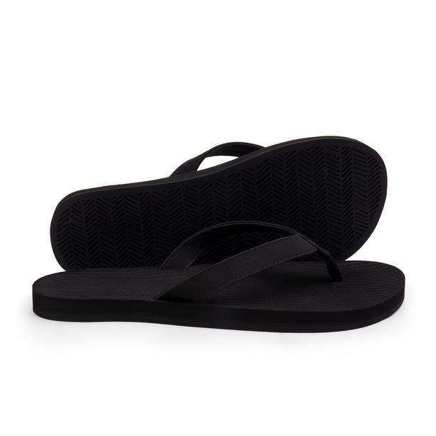 Mens Sandals Flip Flops Essntls - Black