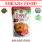 WOH Handcrafted Tempeh Chips Tempe Chips by Shears 100gms Spicy Chili (Bundle of 6 packs)
