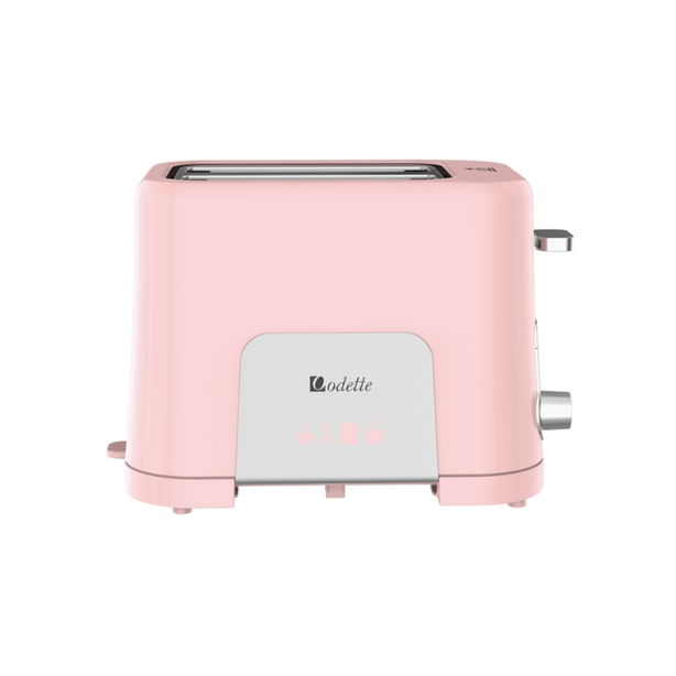 Pastel Color 2-Slice Bread Toaster (Pink)