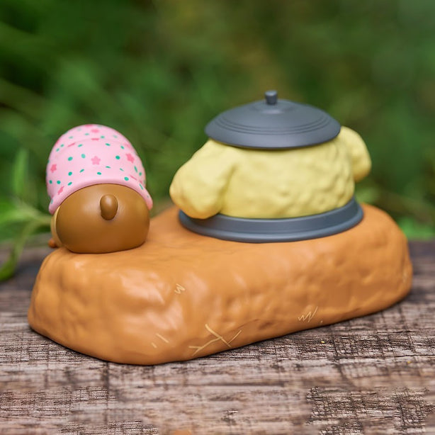 [POMPOMPURIN X KAKAO FRIENDS] Kakao Friends Bean Field Scene Figure - Choonsik (International Shipping)