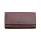 Giesen & Forsthoff Timor® 5-piece Manicure Set with glass nail file, in Mauve Grained Cowhide Leather Pouch