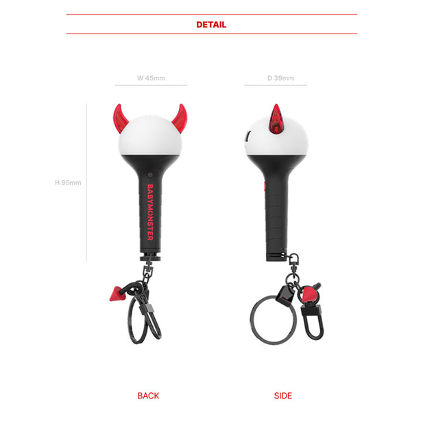 BABYMONSTER Official Light Stick Keyring (International Shipping)