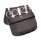 Giesen & Forsthoff Timor® 6-piece Manicure Set with sapphire nail file, in Black Cowhide Leather Pouch